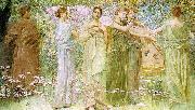 Thomas Wilmer Dewing The Days china oil painting reproduction